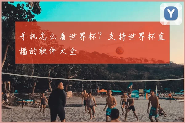 手机怎么看世界杯？支持世界杯直播的软件大全